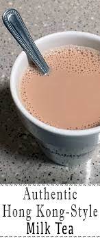 Authentic Hong Kong Style Milk Tea Milk Tea Recipes Milk Tea Black Tea Recipe