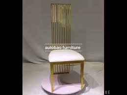 Luxury Design High Back Wedding Chair In 2020 Wedding Chairs Luxury Design Chair
