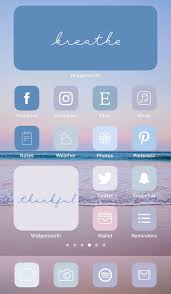 Pastel Blue Purple Pink Aesthetic 36 Iphone Ios 14 App Icons Etsy In 2020 Iphone Home Screen Layout Homescreen Iphone Wallpaper App