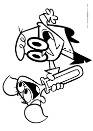 Dexter S Laboratory Color Page Coloring Pages For Kids Cartoon Characters Colorin Cartoon Character Tattoos Drawing Cartoon Characters Super Coloring Pages