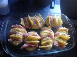 Pomme De Terre Tranche Four Garnie Sarah5315609 Recette Pommes De Terre Tranchees Recettes De Cuisine Cuisine Et Boissons