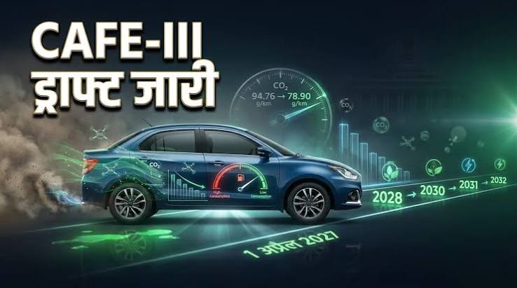 Cafe 3 Norms:कैफे-3 नियमों का मसौदा जारी, एक अप्रैल 2027 से कारों के लिए बदल जाएंगे माइलेज और प्रदूषण के नियम - Centre Releases Draft Cafe-iii Norms: Stricter Fuel Efficiency Rules For Cars From April 2027 - Amar Ujala Hindi News Live