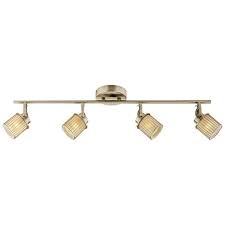 Catalina 4 Light Caged Design Studio Style Track Light Kit Walmart Com Walmart Com