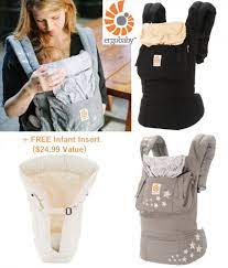 Original Ergobaby Carrier Free Infant Insert