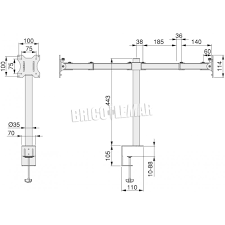 Chrome's browser window is streamlined, clean and simple. Support Tilt And Swivel Arm To 8kg By Vesa 75x75mm Max 100x100mm Emuca Dual Monitor 13 32 Bricolemar