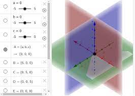 Choose the input shape as 'z matrix', click on 'select all columns button'. Graphing 3d Point Geogebra