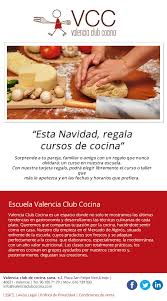 Diseno De Newsletter Para Valencia Club Cocina Cursos De Cocina En Valencia Jose Bernalte