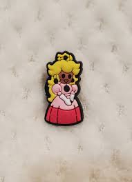 Princess Peach / Super Mario Bros. Croc Charm | eBay