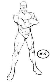 Let's begin with the head, sketching the features of the face using the crosshair on the face from the second stage. Drawing Anime Body Types Novocom Top