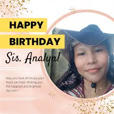 Happy birthday celebration for church member