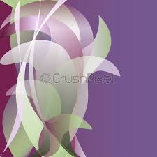 Decorative frame with floral ornament. Floral Pattern Monochrome Border Whit Waves Flower And Petals On Stock Vector Crushpixel