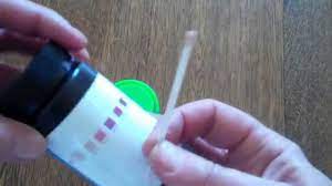 To get a reading, pass the testing side of the strip through a urine stream, or dip the strip into a sample of urine and take it away immediately. How To Use Ketone Test Strips How To Read The Results Youtube