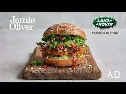 Veggie Bhaji Burger Jamie Oliver Range Rover Evoque Ad Youtube Jamie Oliver Recipes Recipes Onion Bhaji