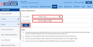 A few credit card companies may have some limitation on the outstanding amount or the emis on credit card prior to changing the due date. ð‡ðƒð…ð‚ ð‚ð«ðžðð¢ð­ ð‚ðšð«ð ð'ð­ðšð­ðžð¦ðžð§ð­ How To Check Online Offline 28 July 2021