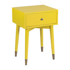 Pellston 1 Drawer Solid Wood Nightstand Reviews Joss Main Back In Stock July 1 In 2020 Wood Nightstand Square Accent Tables Modern Nightstand