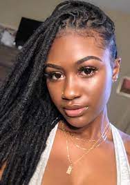 Dark Skin Women Tumblr Locs Hairstyles Hair Styles Hair Inspiration