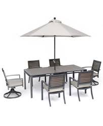Furniture Marlough Ii Outdoor Aluminum 7 Pc Dining Set 84 Resin Patio Furniture Patio Chairs Outdoor Dining Set