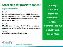Most men with early prostate cancer have no symptoms or signs; Cansa Men S Health Prostate Cancer 2014