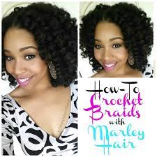 #crochet hairstyles are one of my favorites to do! How To Crochet Braids W Marley Hair Youtube