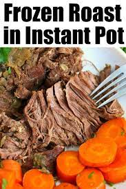 Heat oil in pressure cooker using the saute function. How To Make Frozen Meat In Instant Pot From Rock Hard To Tender Chicken Beef Or Pork In A Pressure C Instant Pot Dinner Recipes Pot Roast Recipes Pot Recipes