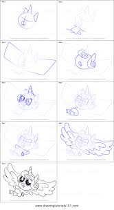 How To Draw Flurry Heart From My Little Pony Friendship Is Magic Printable Drawing Sheet By Dr My Little Pony Friendship My Little Pony Drawing Drawing Sheet