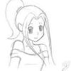 Each girl's drawing begins with the drawing of a circle for the head and cross lines, just as you. 1