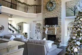 2015 Christmas Home Tour Kelley Nan Christmas Living Rooms Christmas Decorations Living Room Cozy Christmas Living Room