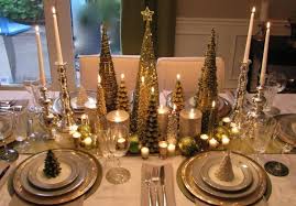 Glamorous Christmas Table Decorations In Gold And Silver Christmas Centerpieces Christmas Dining Table Holiday Table Settings