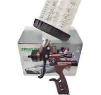 Amazon.com: HVLP 6800B Pistola pulverizadora de 0.051 in sin taza de lavado  y adaptador de spayer de coche, herramienta de pintura, pistola de pintura  ...