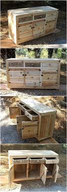 Pallet Side Table With Drawers Wooden Pallet Furniture Wooden Pallet Projects Pallet Side Table