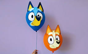 Make Your Very Own Bluey And Bingo Balloons At Home With This Fun Craft Activity The Perf Abc Birthday Parties Girls Birthday Party Games Girls Birthday Party