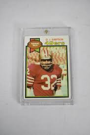 Meanwhile the defence juggle with the idea of. O J Simpson 49ers Card With Plastic Protector Estatesales Org