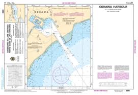 Oshawa Harbour By Canadian Hydrographic Service Products