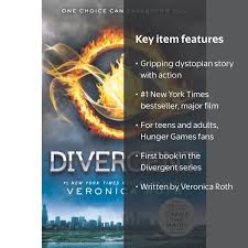 Veronica Roth, Paperback Book, Divergent, First in Trilogy - Walmart.com