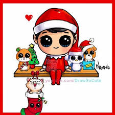 Maybe you would like to learn more about one of these? 8 Christmas Drawings Already At Youtube Com Drawsocute Happy Holidays Dsc Fans Cute Cartoon Drawings Cute Drawings Cute Easy Drawings