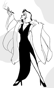Cruella de vil is a fictional character in english author dodie smith's 1956 novel the hundred and one dalmatians. Cruella Cruella De Vil By Wwii In Color On Deviantart