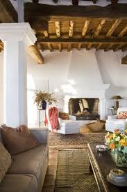 Plaster Walls Beamed Ceiling Home My Dream Home Spanish Style Homes