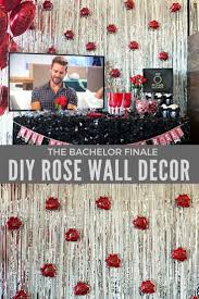 Make This Simple Rose Backdrop For Your Own Bachelor Finale Watch Party Jen From Sturquoiseblog Wi Bachelor Party Themes Bachelorette Party Themes Rose Party