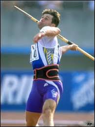He was a world and olympic champion and holds the world record with a throw of 98.48 m. Summer Olympics 2000 Zelezny Goes For Third Gold Despite Injury