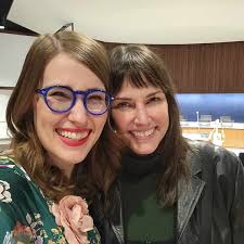 Here are some photos of my friend, Erin McGrane, and I. You might recognize  Erin as one half of Victor & Penny! Erin is a fabulous poet and writer, who  can leave