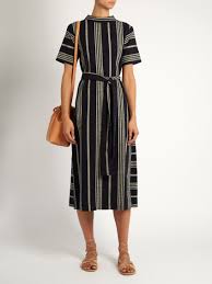 Margaret Striped Cotton Dress Ace Jig Matchesfashion Com Uk Dresses Casual Fall Fashion Cotton Dresses