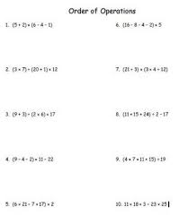 Order Of Operations Practice Order Of Operations Teaching Math Teaching Resources