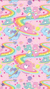 Give their bedroom a cozy touch with a furry friend that complements the room's design scheme. Free Wallpaper Of Care Bears