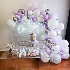 103pcs Purple Balloons Garland Arch Kit Pastel Purple Gold White Ballons Birthday Baby Shower Wedding Anniversary Party Decort Ballons Accessories Aliexpress