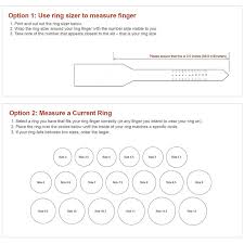 Ring Size Charts Help In A Pinch Ben David Jewelers