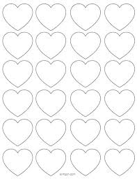 free small blank hearts printable shapes labels tags