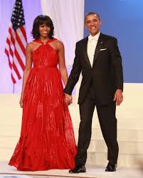 As the obama administration came to a close, the public began paying more attention to each and every one of the first lady's outfits, searching for meaning in each garment. Michelle Obama Inauguration Dress 2012 Popsugar Fashion