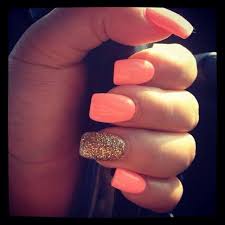Coral and white nails coral gel polish for nails coral nails coral shellac ideas of coral nails july nails nails under coral dress summer nail art total. Coral Nails Acrylic Beauty Nails Beauty Touch