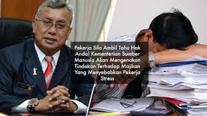 For faster navigation, this iframe is preloading the wikiwand page for menteri sumber manusia malaysia. Cananglahnie Majikan Yang Menyebabkan Pekerja Stress Akan Dikenakan Tindakan Oleh Kementerian Sumber Manusia