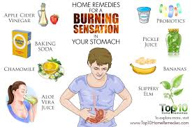 Home Remedies For A Burning Sensation In The Stomach Top 10 Home Remedies Stomach Remedies Stomach Burning Remedies Indigestion Treatment